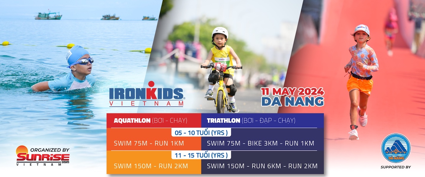 IRONKIDS Việt Nam 2024 tại Đà Nẵng